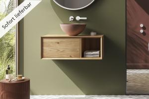 "Univo plus" Waschtischunterschrank aus Eiche "vero" | Lapidispa® 