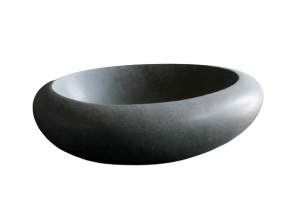 "Moo" Aufsatzwaschbecken aus Andesit 