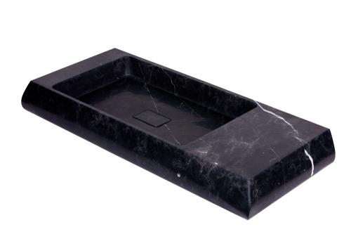 "Como" Waschtisch aus Nero Marquina | Lapidispa® 