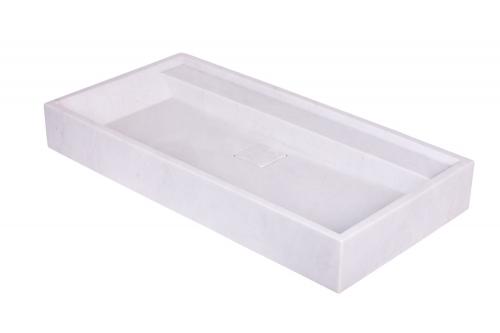 "Spa" Waschtisch aus Marmor weiß | Lapidispa® 