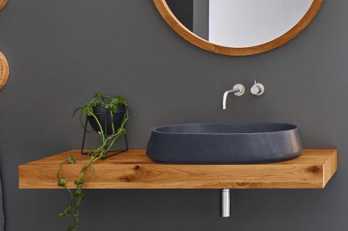 "Vian" Aufsatzwaschtisch aus Granit | Lapidispa® 